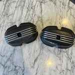 Bmw Airhead Valve Cylinder Engine Covers 12622549 & 12622539. Fixed Price $39.99.