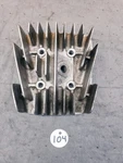 1973-87 Kawasaki KD100 KD80 KM100 MC1 Cylinder Head #11001-085. Fixed Price $40.00.