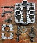 1984-1985 Honda Interceptor 500 V30 Front Cylinder Head Assembly. Fixed Price $80.00.