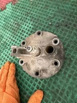 1997 - 2000 KTM250 Cylinder Head Cover Top End Cap. Fixed Price $50.00.
