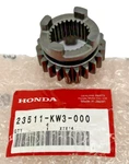 Honda Motorcycle 1988-90 NX250 Countershaft Sixth Gear (22T) P/n 23511-KW3-000. Fixed Price $95.99.