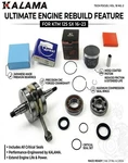 Engine Rebuild Kit For Ktm 125 Sx 16 23 Crankshaft Piston Rik Bearing Seal. Fixed Price $225.00.