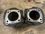Harley Davidson Ft & Rr 102 Cylinder Jugs Black Granite. Fixed Price $74.95.