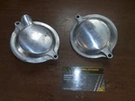 82 Yamaha Virago XJ920 Genuine Engine Cylinder Cam Chain Sprocket Cover Set. Fixed Price $39.00.