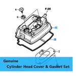Honda '22-25 CRF250RX Genuine Cylinder Head Cover & Gasket Set. Fixed Price $174.31.