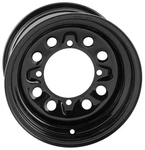 Quadboss RT-FC0036147156BLA Steely Wheel 14X7 4+3 4/156 Black. Fixed Price $103.13.