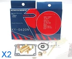 Yamaha Keyster Carburetor Rebuild Repair Kits 1984 - 1985 X 2. Fixed Price $115.35.