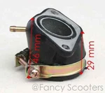 Carburetor Intake Manifold W/nipple CF250 CH250 CN250 250CC Scooter Atv Kazuma. Fixed Price $11.46.