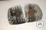 1969 Suzuki T350 Engine Top End Cylinder Heads 8631.AAA. Fixed Price $60.00.