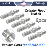 6X For Honda 90011-HA2-000 Head Studs ATC250R CR250R Fourtrax TRX250R. Fixed Price $23.99.