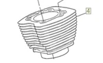 New Unopened Oem Harley Davidson 3.875 Cylinder Assembly, Silver, 16548-99 *. Fixed Price $220.00.