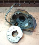 Honda CB450 CB500 CL450 Left Cylinder Head Cover Cam Holder Adjuster Points Base. Fixed Price $29.99.