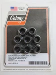 Black Oxide Cylinder Base Nut Set Harley Shovelhead. Fixed Price $18.50.