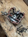 12 1982 Suzuki DR250 Valve Cover W/rocker Arms 11100-382-20000. Fixed Price $105.00.