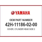 Yamaha Cover, Cylinder Head Side 42H-11186-02-00 Oem New. Fixed Price $62.93.