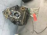 1983 Honda CX650C Custom Rear Engine Case Cover Transmission With Bolts. Fixed Price $89.95.