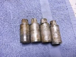 1978 Yamaha DT250E Enduro YM218B. Engine Cylinder Jug Top Nuts Bolts Caps. Fixed Price $28.15.