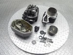 2007 07-09 Bmw R1200RT Oem Left Cylinder Head Cover Barrel Jug Piston. Fixed Price $195.25.