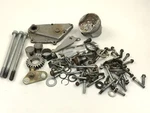 94 Kawasaki 300 Engine Case Bolts Head Nuts Sprocket Hardware 4-C. Fixed Price $44.95.