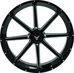 Quadboss Slicer 24X7 4/156 4+3 Powersports Wheel For Off-road Vehicles. Fixed Price $474.34.