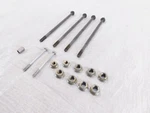Honda VT500 Ascot & Shadow Engine Motor Cylinder Head Nuts Flange Bolt Lot. Fixed Price $14.95.