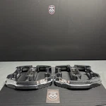 Genuine Harley Davidson Milwaukee Lower Chrome Rocker Box Covers 25701489. Fixed Price $175.00.
