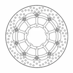 Honda Cbr 1000 Rr Abs 2017-2019 Moto Masters Halo Racing Front Brake Disc. Fixed Price $429.98.