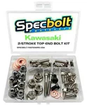 Kawasaki Top End Engine Bolt Kit (nickel). Fixed Price $34.97.