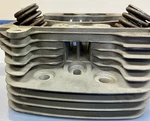Harley-davidson 16660-86A 16662-86B Rear Cylinder Head XL883 Silver (#15). Fixed Price $258.00.