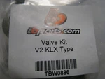 Valve Kit, V2 Type Race Head, TBW0886, Kawasaki KLX110, Z125, DRZ110. Fixed Price $69.97.