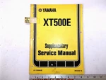 Yamaha 78 Supplementary Service Manual LIT-11616-00-82 Jh. Fixed Price $24.95.