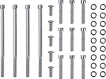 Gardner-westcott Chrome Socket-head Primary/derby Cover Bolt Kit (P-10-14-08). Fixed Price $84.41.