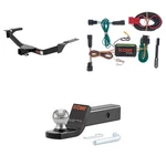 Curt Trailer Hitch Package 2IN Receiver, Wiring Harness, 45134 Ball Mount 13067. Fixed Price $406.99.