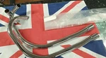 Triumph Daytona T100 1972 Exhaust Pipes 71-2628/9 Push In Head Balanced Uk Made. Fixed Price $196.46.