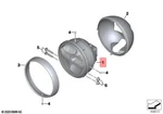 Genuine Bmw K34 0L13 0L23 Headlight Basic 63128395672. Fixed Price $2002.86.
