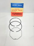 Nos 1969-1976 Kawasaki H1 Mach Iii Triple 500 Oem 13025-044 Ring Set .020 Over. Fixed Price $45.69.