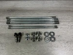 2005 Kawasaki Vulcan 1600 Classic Rear Cylinder Crankcase Studs Bolts. Fixed Price $49.99.