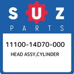11100-14D70-000 Suzuki Head Assy,cylinder 1110014D70000, New Genuine Oem Part. Fixed Price $1092.56.