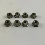 8 Oem Cylinder Head Flanged Nuts 92015-1406 For 95-06 Kawasaki Kdx 200 / 220. Fixed Price $14.95.