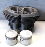 Norton Atlas 750 Standard 72MM Cylinder Jug Barrel W/pistons & Ring 24237 Oem. Fixed Price $216.68.