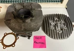 Kawasaki Trials KT250 Complete Cylinder & Head 1976 1975 Nice Standard Bore. Fixed Price $198.50.