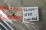 Nos Kawasaki Stud Piece 92004-062 Oem 92004-1232. Fixed Price $11.50.