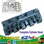 Complete Cylinder Head W/valves Spring & Full Gasket Kit For Kubota V1505D. Fixed Price $311.84.
