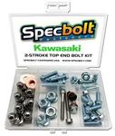 Kawasaki Top End Engine Bolt Kit (zinc). Fixed Price $27.00.