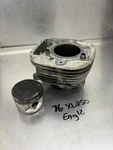 1976 Honda Oem Engine Cylinder Piston Jug Case Housing. Fixed Price $234.99.