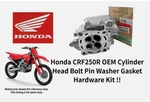 Honda CRF250R Cylinder Head Top End Rebuild Kit 38PC Valve Guide Gasket Bolt. Fixed Price $1650.99.