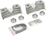 Harddrive Finned Headbolt Covers Silver Harley Davidson 2004-2019 Sportsters. Fixed Price $49.95.