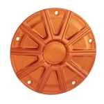 Arlen Ness 10 Gauge Derby Cover Orange Twin Cam Touring Hot Deal!. Fixed Price $95.00.