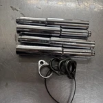 2002 Harley Davidson Sportster Push Rod Cover Set Used Chrome 17946-89. Fixed Price $35.95.