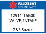 Suzuki Oem Part 12911-16G00 Valve,intake. Fixed Price $52.26.